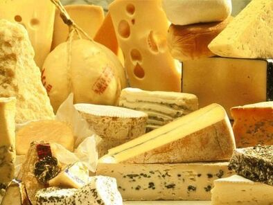 Cheese in men's diet can stimulate potency