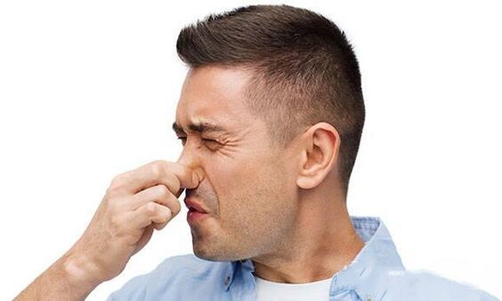Changes in the mucous membrane