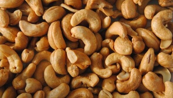 consumption of cashews to increase potency