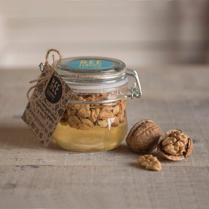 walnuts with honey to increase efficiency